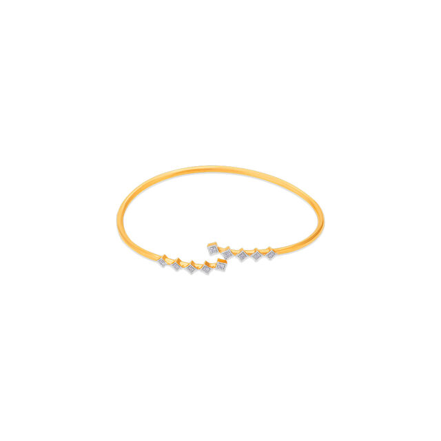 Tanishq 18 KT Diamond Bangle for Women