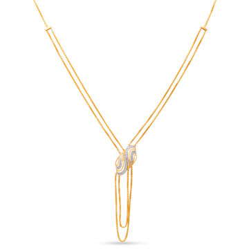 Tanishq 18KT Diamond Necklace for Women