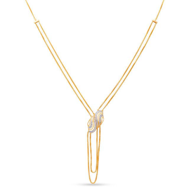 Tanishq 18KT Diamond Necklace for Women