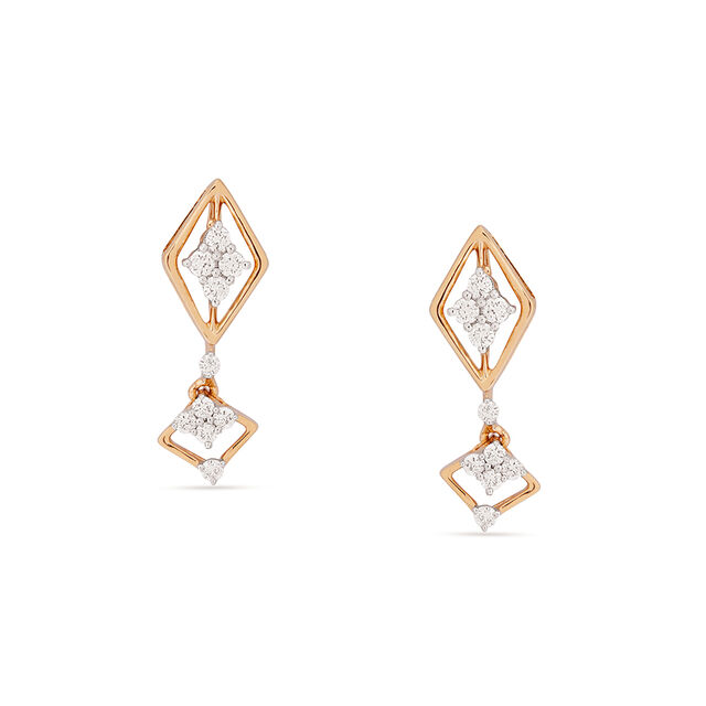Tanishq 18KT Diamond Necklace Set for Women 5