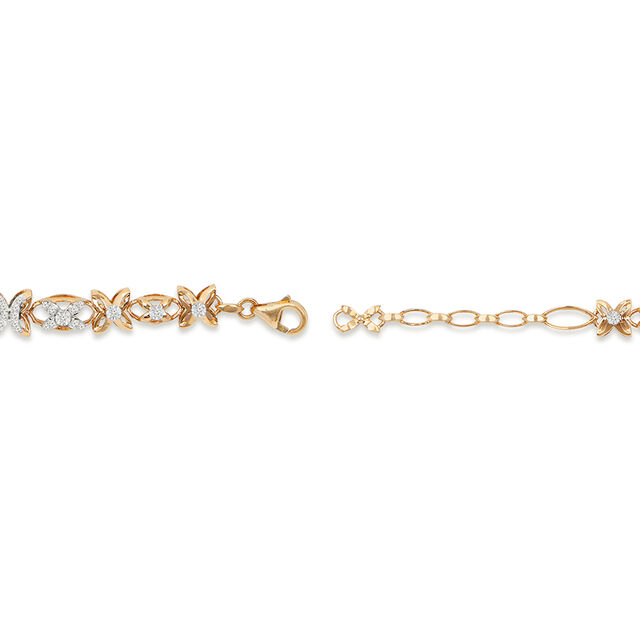 Tanishq 18KT Diamond Necklace Set for Women 5