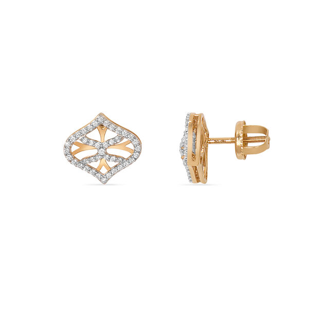 Tanishq 18KT Diamond Necklace Set for Women 4