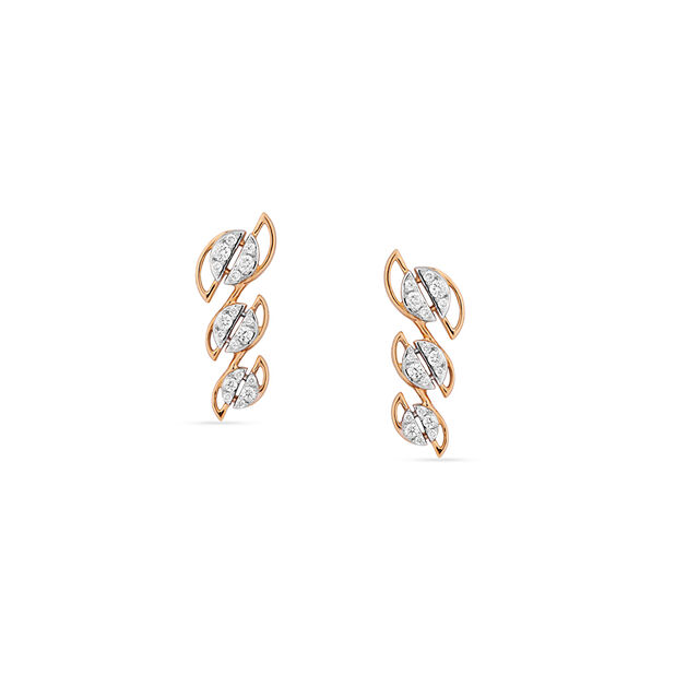 Tanishq 18KT Diamond Necklace Set for Women 4