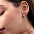 Versatile Teardrop Diamond Earrings 