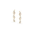 Versatile Teardrop Diamond Earrings 6
