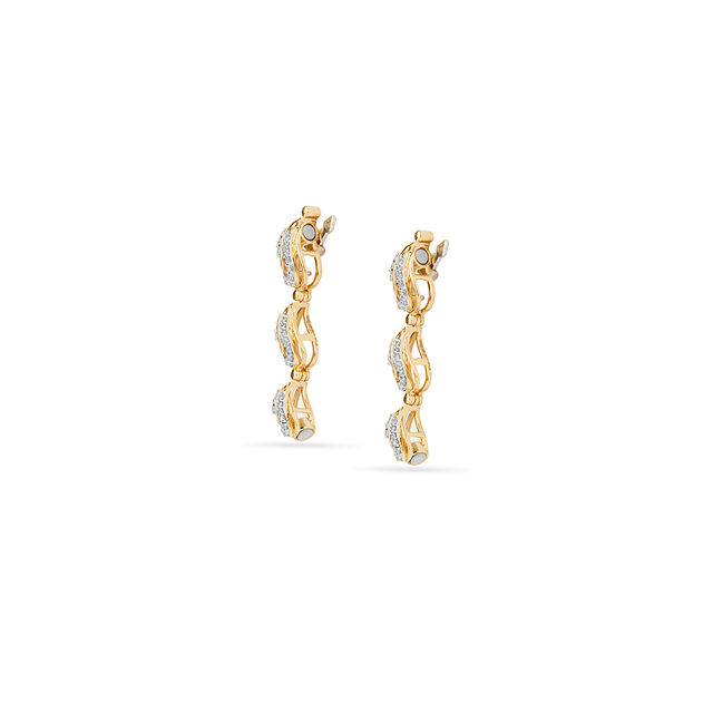 Versatile Teardrop Diamond Earrings 7