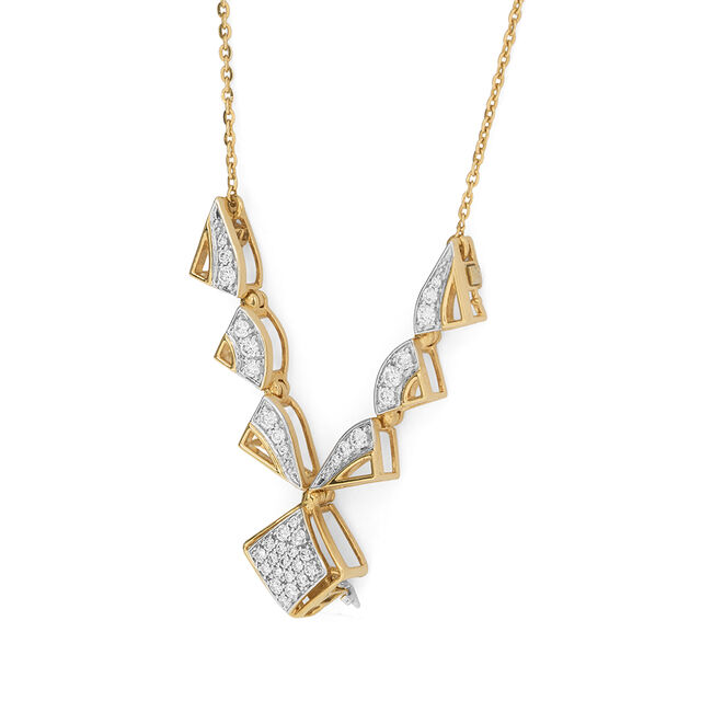 Tanishq 18KT Diamond Haaram for Women 4