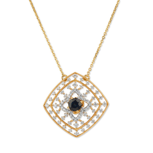 Elegant Interchangeable Gem Pendant 6