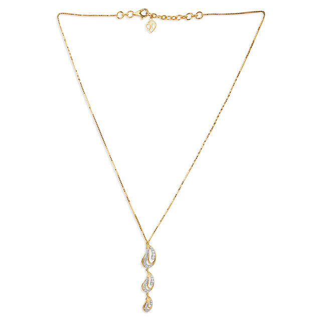 Oval Diamond Ring Pendant 2
