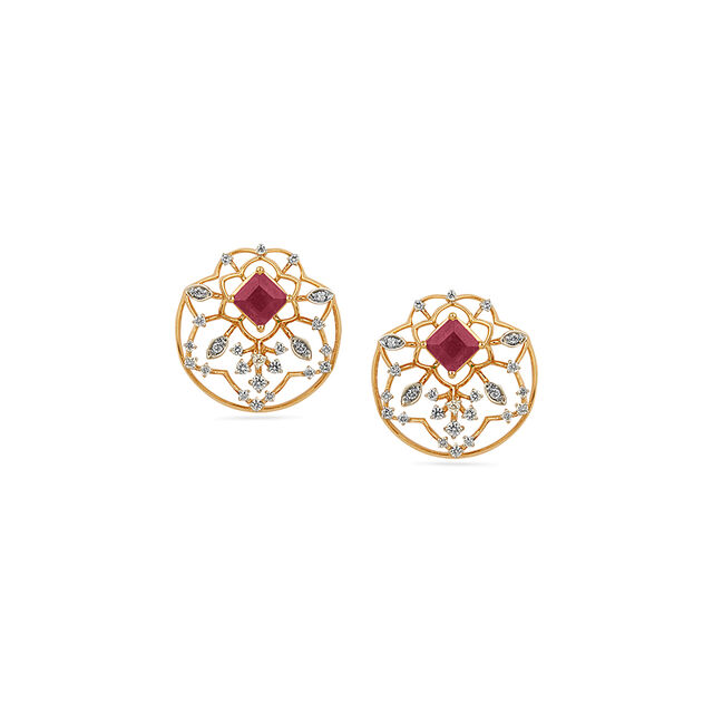 Dainty Interchangeable Gem Earrings 9