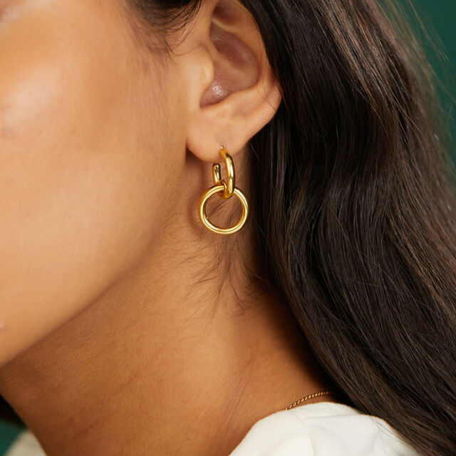 Reversed Hoop Earrings 4