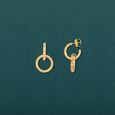 Reversed Hoop Earrings 5