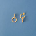 Reversed Hoop Earrings 5