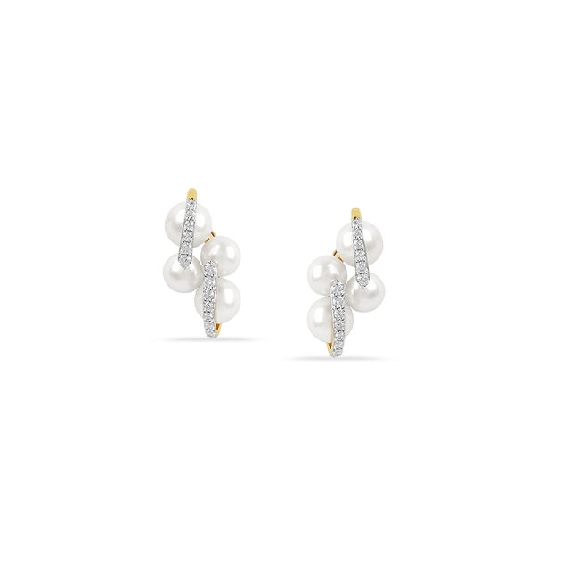 Timeless Pearl Cluster Studs 