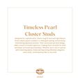 Timeless Pearl Cluster Studs 4