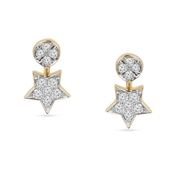 Tanishq 18KT Diamond Earrings