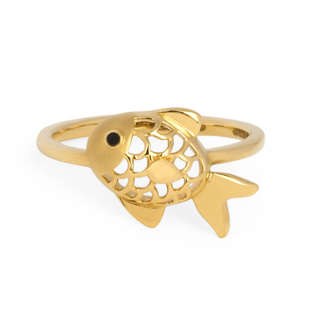 Tanishq 18KT Gold Finger Ring for Women 