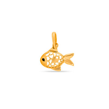 Tanishq 22 Karat Gold Pendant for Kids