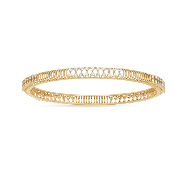 Tanishq 18KT Diamond Bangle for Women 3