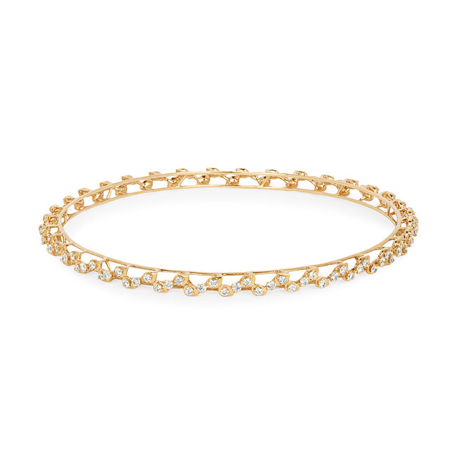 Tanishq 18KT Diamond Bangle for Women 