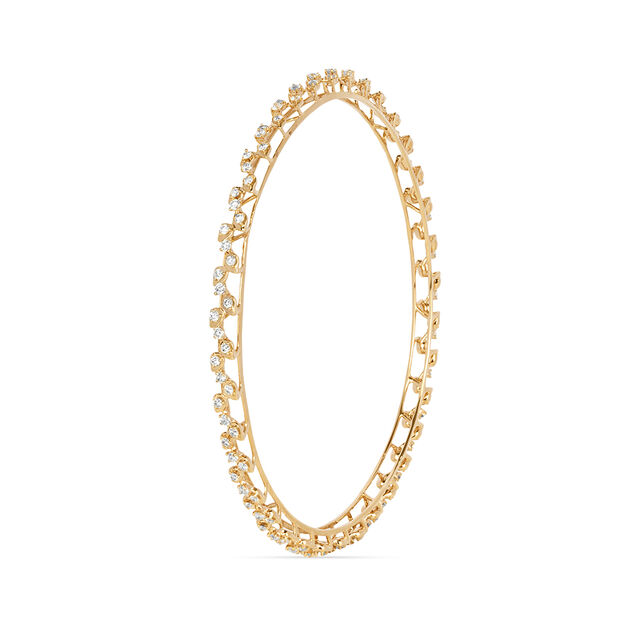Tanishq 18KT Diamond Bangle for Women 2