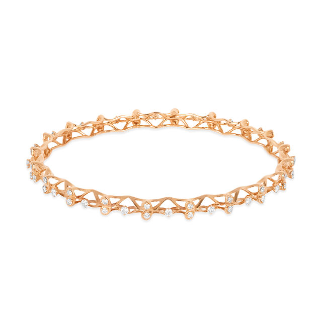 Tanishq 18KT Diamond Bangle for Women 
