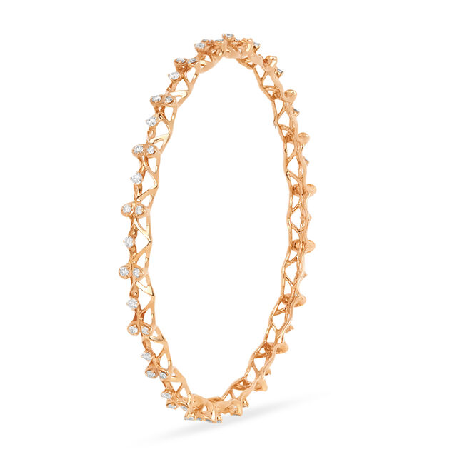 Tanishq 18KT Diamond Bangle for Women 4