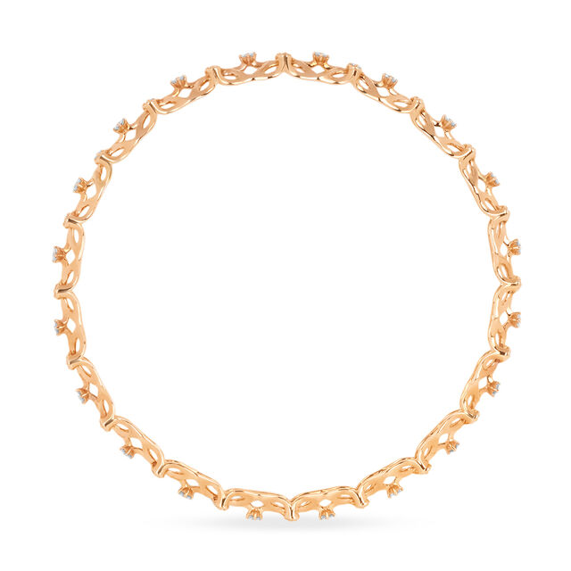 Tanishq 18KT Diamond Bangle for Women 5