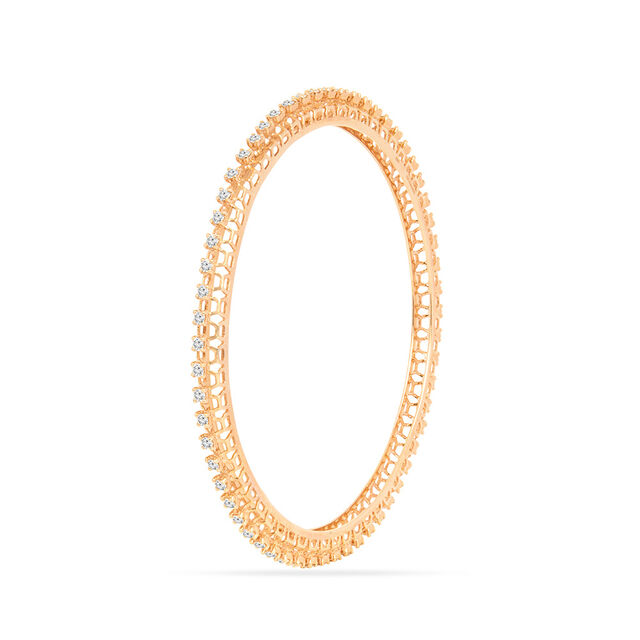 Tanishq 18KT Diamond Bangle for Women 2