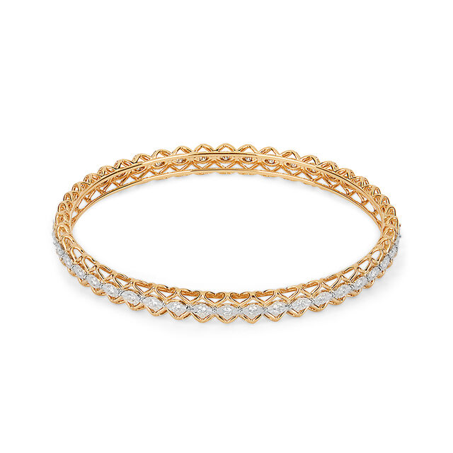 Tanishq 18KT Diamond Bangle for Women 