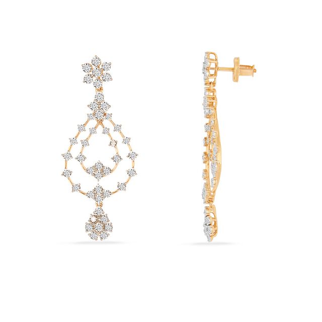 Tanishq 18KT Diamond Neckwear Set for Women 5