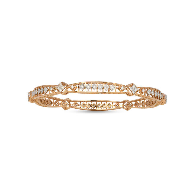 Tanishq 18KT Diamond Bangle for Women 3