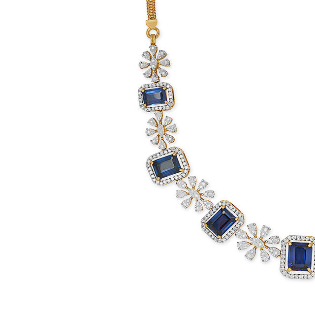Tanishq 18KT Diamond Necklace for Women 3