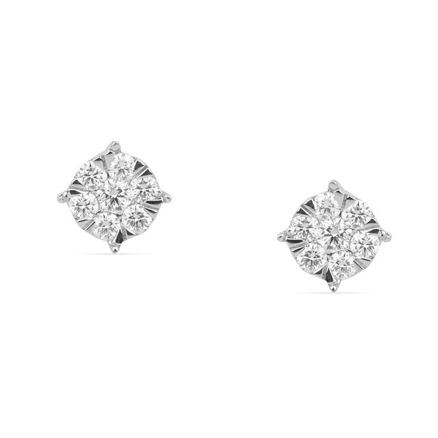 Tanishq 18KT Diamond Earrings for Women 