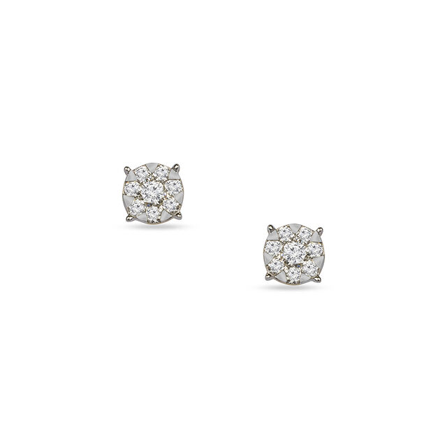 Tanishq 18KT Diamond Earrings for Women 