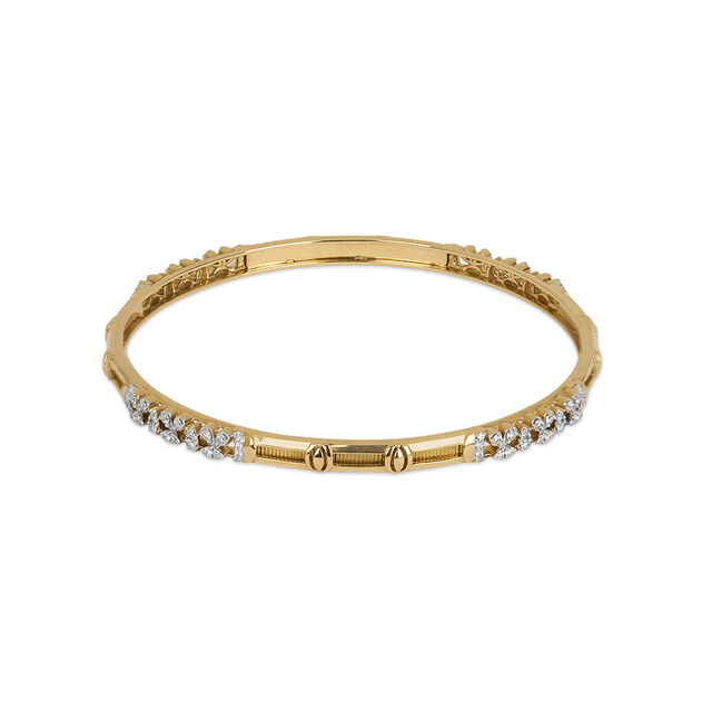 Tanishq 18KT Diamond Bangle for Women 
