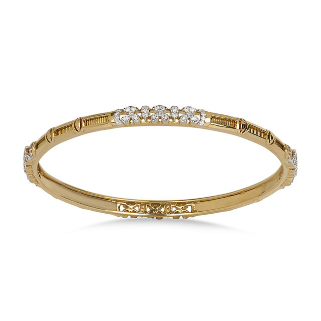 Tanishq 18KT Diamond Bangle for Women 4