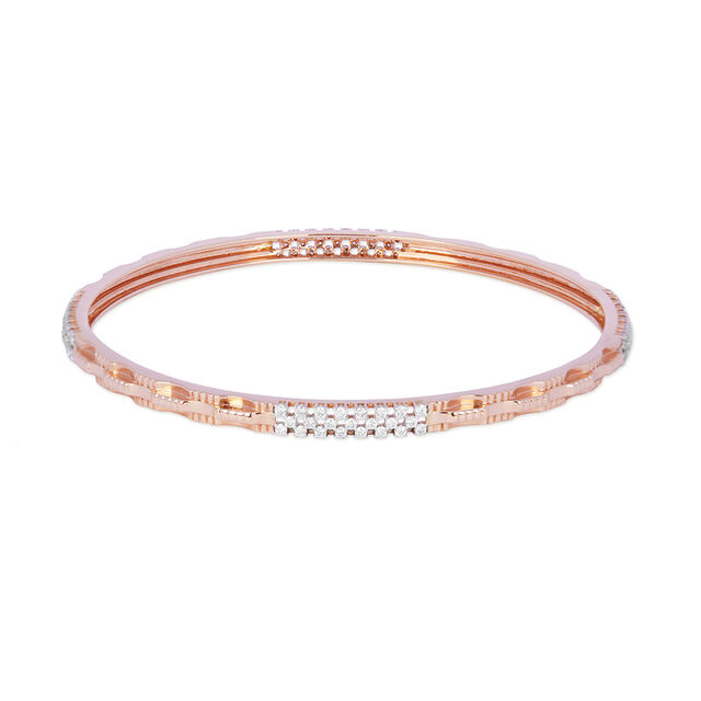 Tanishq 18KT Diamond Bangle for Women 