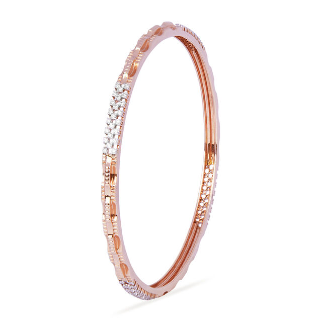 Tanishq 18KT Diamond Bangle for Women 3