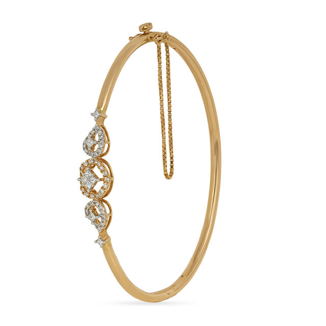 Tanishq 18KT Diamond Bangle for Women 2