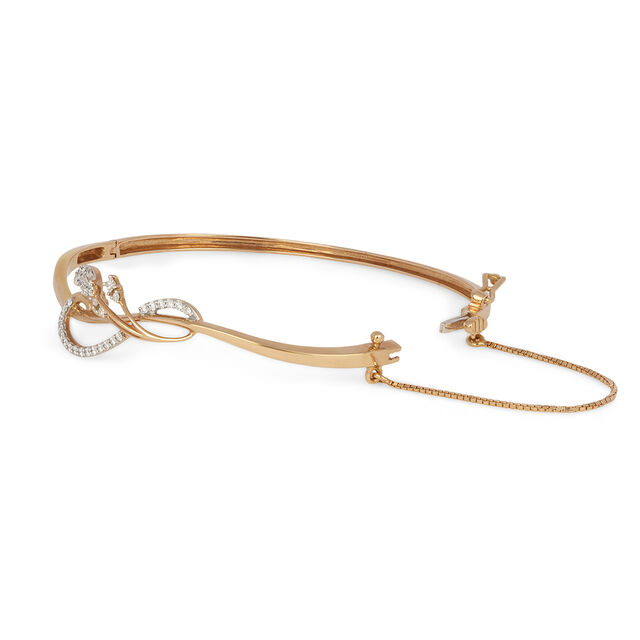 Tanishq 18KT Diamond Bangle for Women 2