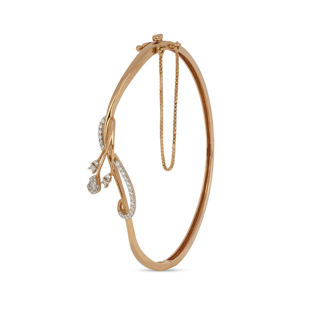 Tanishq 18KT Diamond Bangle for Women 3