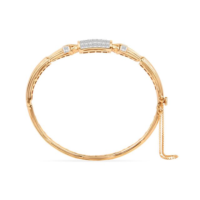 Tanishq 18KT Diamond Bangle for Women 3