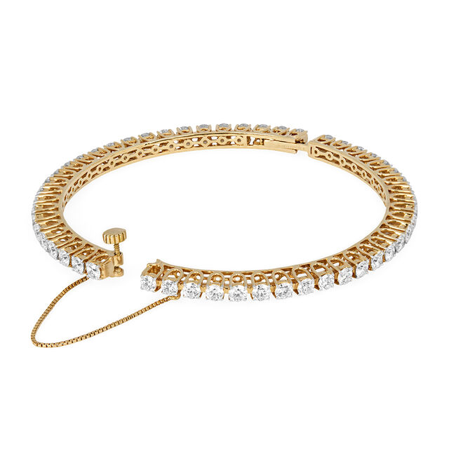 Tanishq 18KT Diamond Bangle for Women 3