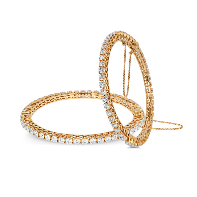 Tanishq 18KT Diamond Bangle for Women 5