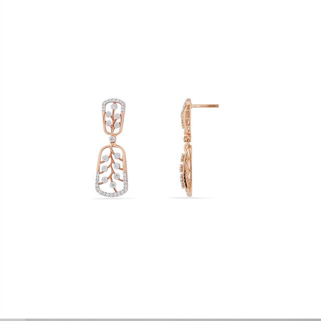 Tanishq 18KT Diamond Necklace Set for Women 4