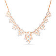 Tanishq 18 Karat Diamond Necklace Set for Women 2