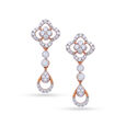 Tanishq 18 Karat Diamond Necklace Set for Women 3