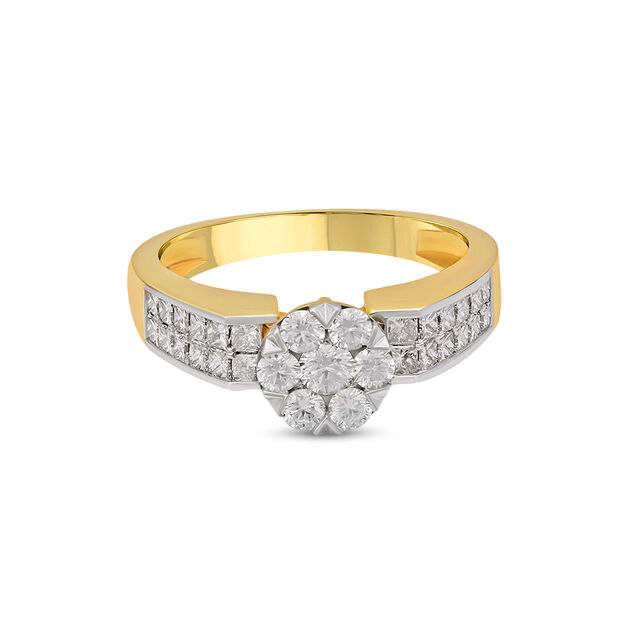 Tanishq 18KT Diamond Finger Ring for Women