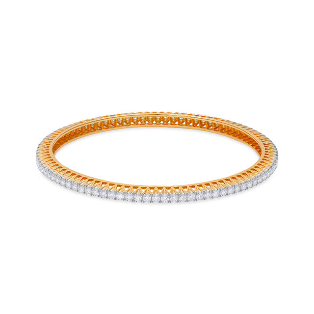 Tanishq 18 Karat Diamond Bangle for Women 